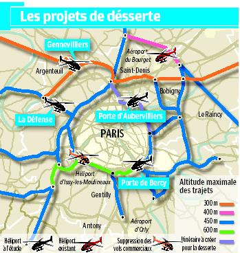 De nouveaux héliports aux portes de Paris