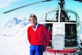 François-Xavier Bagnoud était passionné par le pilotage. Il avait plus de 5000 heures de vol à son actif - Photo DR