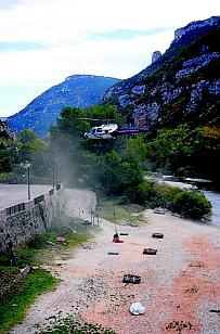 l'Écureuil 48 en stationnaire - Photo DR