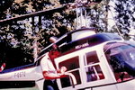 1975 Douchy pour Héli-Adel sur Bell 206A F-BSTQ - Photo collection JMP