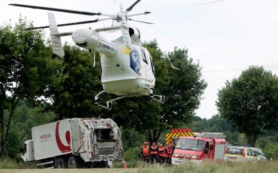 Une sortie de l'hélicoptère est facturée, au patient, 30 euros la minute de vol, pris en charge par l'Assurance-maladie.