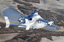 L'hélicoptère hybride X3 franchit le cap des 430 km/h - Photo © Eurocopter - Patrick Penna