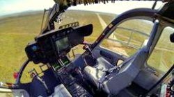 A bord du démonstrateur EC 145 sans pilote F-ZWAM - Photo © Eurocopter, Charles Jérôme Deulin