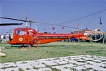 Le Bell 47 J3 avait la particularité d'être aussi mis en route à la manivelle - Photo collection D. Roosens