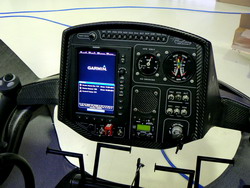Tableau de bord du Mustang F290 F-WHAF - Photo Claude Lescure