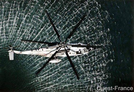 Les Super Frelon auront assuré jusqu'au bout leur mission de sauvetage - Photo archives