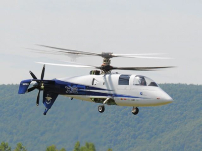 Le X2 de Sikorsky a enregistré une vitesse de pointe à 250 kt soit quelques 463 km/h - Photo Sikorsky