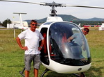 Jean-Paul Agier pose avec son LH-212 - Photo © Patrick Gisle