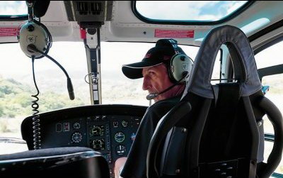 Yann Morvan était pilote pour Mafate Hélicoptère au moment des faits. Il travaille maintenant en Équateur pour Eurocopter - Photo DR