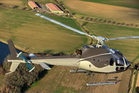 L'AS 350 B2 F-GHPH en vol - Photo collection Alain Amouyal
