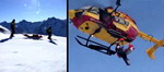 L'EC 145 Dragon 38 de la Sécurité civile - Photo TF1