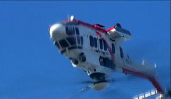 C'est un looping historique qu'a réalisé cet hélicoptère - Photo Eurocopter