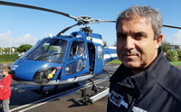 Le capitaine Jean-Pierre Bourrigaud est l'un des trois pilotes du détachement aérien de Saint-Nazaire - Photo © Hervé Pinson