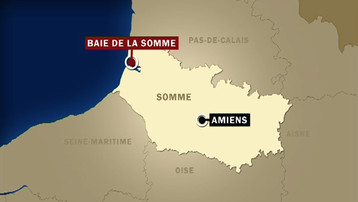 Carte de la Somme - Photo : TF1/LC