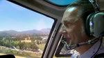 Le Pilote Christophe Ballan aux commande de son hélicoptère - Photo © France 3