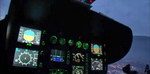 Dragon 38 en mission de nuit ; cockpit EC 145 - Photo Enquête d'action W9