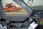Le Mi-26TC B-7802 sur le tarmac de Zhengzhou ; photo prise depuis le cockpit d'un Gulfstream G550 - Photo © Gegepilote