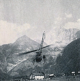 Décollage du Bell 47 - Photo DR