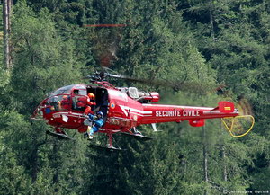 L'Alouette 3 en action - Photo © Christophe Gothié