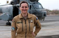 Le lieutenant-colonel Isabelle Guyader -Photo Armée de l'air