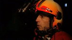 Frédéric Virello sous JVN, pilote de l'EC 145 de la Sécurité Civile de Clermont-Ferrand - Photo France 3