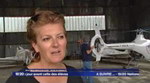 Frédérique Graffin, Présidente de l'Héliclub des 3 cimes - Photo France 3 Alpes