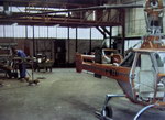 Le hangar où était construit l'Hélicop-Jet - Photo collection JMP