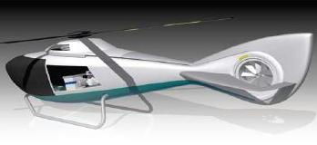 Helo hybride diesel-électrique par EADS