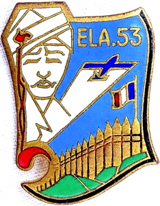 Insigne de l'Escadrille de Liaison Aérienne 53 (ELA.53)