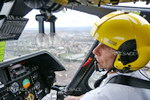 Jean-Yves Manzoni, l'un des cinq pilotes de l'Agusta A109 du Samu 68 - Photo François Torelli