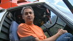 Le pilote Justin Mattia aux commandes du Super Puma HB-XVY de la société Heliszwiss International - Photo tvmountain.com