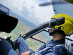 Le pilote Arnaud a mis le pilotage automatique en action pour relier Lyon - Photo lejsl.com