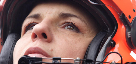 Martine Gaillard, Pilote du Dragon 33 Sécurité civile - Photo DR