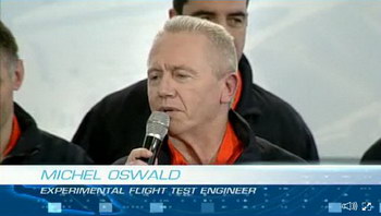 Michel Oswald : ingénieur d'essais en vol - Photo Eurocopter