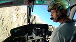 Pascal Brun aux commandes de son AS 350 B3e Lilymarie - Photo © France 3