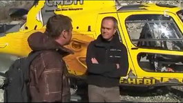 Pascal Brun interviewé dans le reportage Alerte sur les Glaciers - Photo France 3 Rhône Alpes