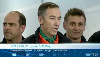 Patrick Bremond : ingénieur d'essais en vol - Photo Eurocopter