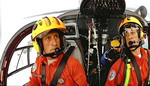Pilote et MOB aux commandes de Dragon 74, l'EC 145 de la Sécurité Civile - Photo France 3