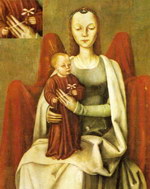 L'hélice tournante réalisée sous forme de jouet d'enfant est déjà représenté sur un retable du XVème siècle peint par Maitre de VIVOIN, exposé au Musée de Tessé (Le Mans).