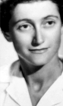 Portrait de Valérie André au début des années 50 - Photo DR collection V. André