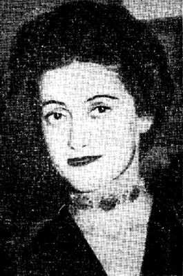 Valérie André en tenue de soirée lors d'une réception à Paris - Photo DR collection Valérie André