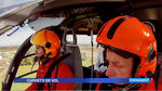 L'équipage à bord d'un EC 145 de la Sécurité civile, indicatif Dragon - Photo D France 3 Midi-Pyrénées