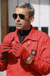 Sur la DZ des Bois de Chamonix, Michel PIERRE, Pilote et Chef de la Base d'Annecy (74) - Photo DR collection Michel Pierre