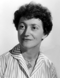 Portrait de Valérie André au début des années 50 - Photo DR