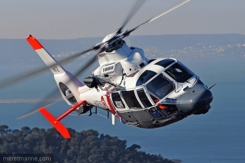 Le premier des deux Dauphin - Photo © Eurocopter N3 destinés à la Polynésie