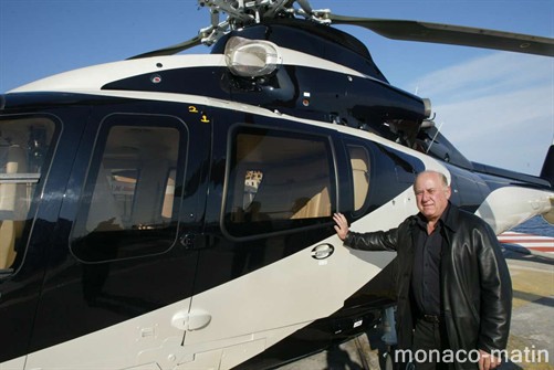 Jacques Crovetto, pdg d'Héli Air Monaco - Photo E. D.