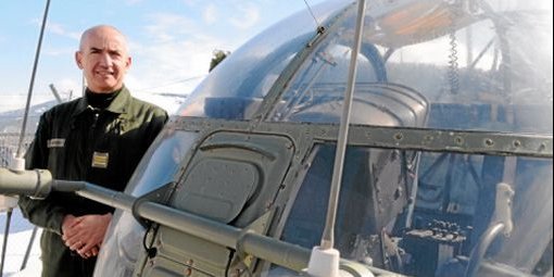 Eric Lacambre, patron du centre de vol en montagne de Sainte-Léocadie - Photo Max Berullier