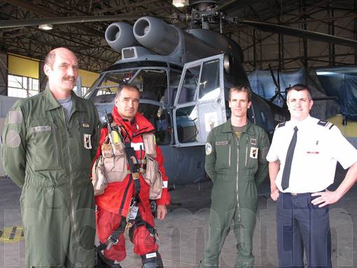 À la base aérienne de Ventiseri-Solenzara, l'escadron d'hélicoptères bénéficie de 66 personnes sur un effectif théorique, pour des missions diversifiées, y compris au service du public - Photo Noël Kruslin