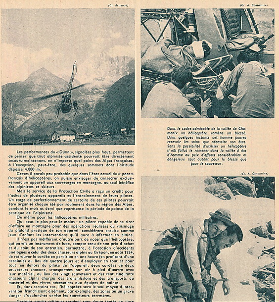 L'hélicoptère au secours de l'homme en 1955 (page 2 sur 3)