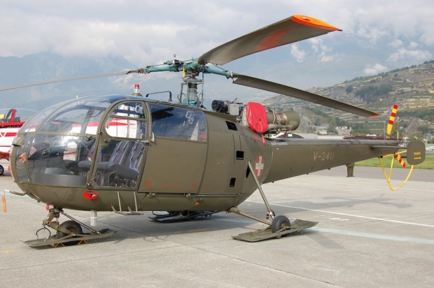 Alouettes III à Sion